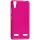 Gelové pouzdro LG X Power 2, růžová neon