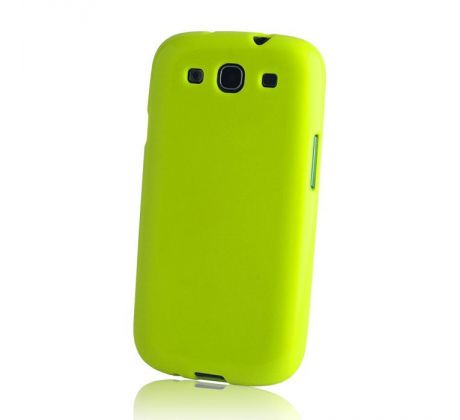 Gelové pouzdro iPhone 6 / 6S, zelená neon