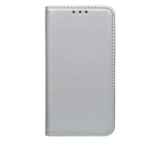 Pouzdro Smart Case Book Samsung Galaxy J3 2016 (J320), stříbrná