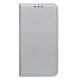Pouzdro Smart Case Book Samsung S6 Edge (G925), stříbrná