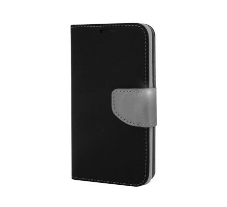 Pouzdro Fancy Book Huawei P9 lite mini (SLA-L22), černá-šedá