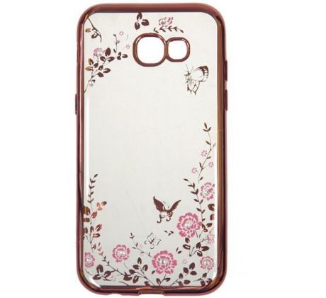 Crystal pouzdro růžové pro Samsung Galaxy A40 (A405)