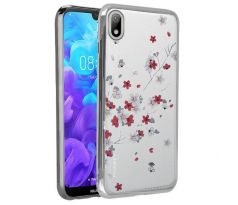 Crystal pouzdro stříbrné pro Huawei Y5 2019 (AMN-LX9)