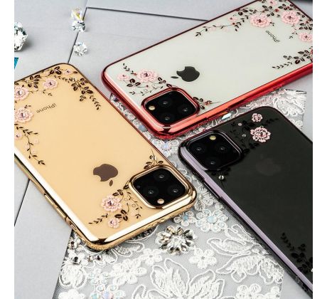 Crystal pouzdro růžové iPhone 11 PRO