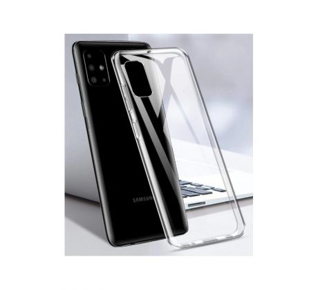 Gelové pouzdro Samsung Galaxy A51 transparentní