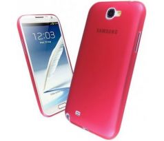 Gelové pouzdro Samsung Galaxy Note II (N7100), červená