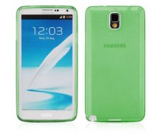 Gelové pouzdro Samsung Galaxy Note 3 (N9005), zelená