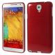 Gelové pouzdro Samsung Galaxy Note 3 (N9005), červená