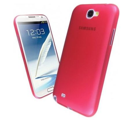 Gelové pouzdro Samsung Galaxy Note (N7000), červená