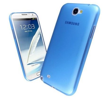 Gelové pouzdro Samsung Galaxy Note (N7000), modrá
