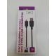 Datový kabel SETTY USB - C ; 1m ; černý
