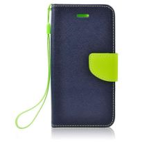 Pouzdro Fancy Book - Samsung A21s modrá-zelená