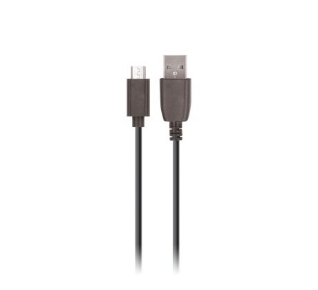 Datový kabel Maxlife micro USB ; 0,2m, 2A, černý