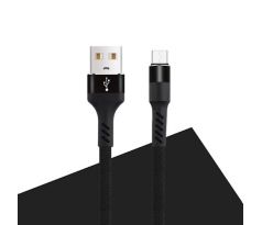 Datový kabel Maxlife micro USB ; 1m, 2A, černý