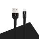 Datový kabel Maxlife micro USB ; 1m, 2A, černý