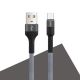 Datový kabel Maxlife micro USB ; 1m, 2A, šedý