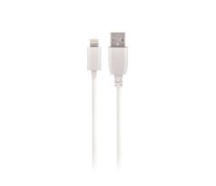 Datový kabel Maxlife Apple iPhone - lightning, 0,2m, 2A, bílý
