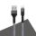 Datový kabel Maxlife Apple iPhone - lightning 1m, 2A, šedý