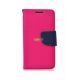 Pouzdro Fancy Book Iphone 11 PRO 5,8", růžová-modrá
