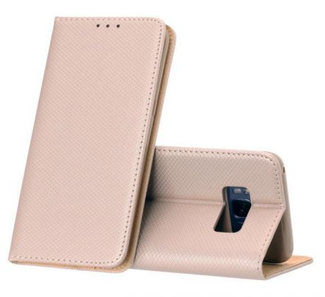 Pouzdro Smart Case Book - iPhone 12 / 12 Pro 6,1" zlatorůžová magnet