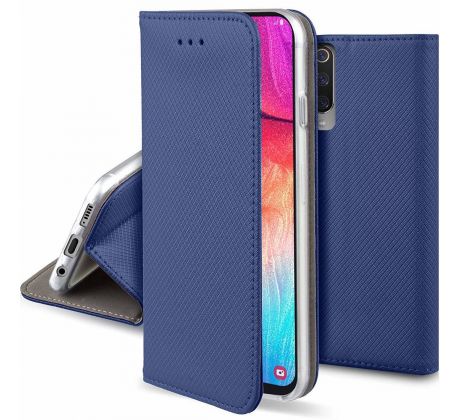 Pouzdro Fancy Book - Samsung A21s modrá magnet