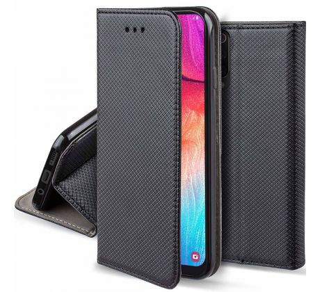 Pouzdro Smart Book - Samsung A20s černá magnet