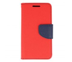 Pouzdro Fancy Book - Samsung A20s červená-modrá