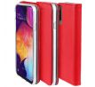 Pouzdro Fancy Book Samsung Galaxy A41 červená magnet