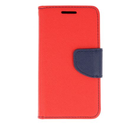 Pouzdro Fancy Book Samsung Galaxy S6 Edge Plus (G928), červená-modrá