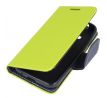 Pouzdro Fancy Book Samsung Galaxy S7 Edge Plus (G938), zelená-modrá