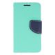 Pouzdro Fancy Case Book Samsung Galaxy S10, tyrkysová-modrá