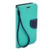 Pouzdro Fancy Case Book Samsung Galaxy S10, tyrkysová-modrá