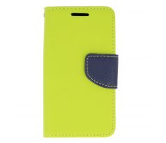 Pouzdro Fancy Book Samsung Galaxy Xcover 4 (G390), zelená-modrá