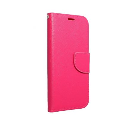 Pouzdro Fancy Book Samsung Alpha růžová-růžová