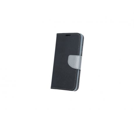 Pouzdro Fancy Book Samsung Galaxy Xcover 3 (G388), černá-šedá