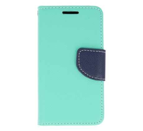 Pouzdro Fancy Book Iphone XR (6,1"), tyrkysová-modrá