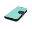 Pouzdro Fancy Book Iphone XR (6,1"), tyrkysová-modrá