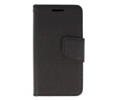 Pouzdro Fancy Case Book Huawei P40 Lite E, černá