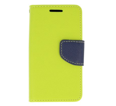 Pouzdro Fancy Book Huawei Y7, zelená-modrá