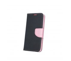 Pouzdro Fancy Book Huawei P8 lite (ALE-L21), černá-růžová