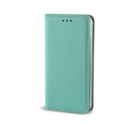 Pouzdro Fancy Case Book Xiaomi Redmi Note 9, tyrkysová