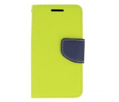 Pouzdro Fancy Book LG G4S, zelená-modrá