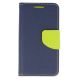 Pouzdro Fancy Book Lumia 630/635, modrá-zelená