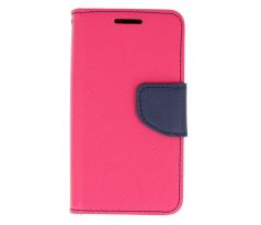 Pouzdro Fancy Case Book Sony Xperia Z5 mini, růžová-modrá