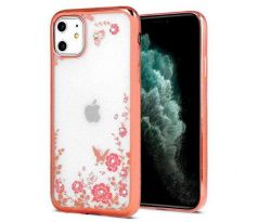 Pouzdro Apple iPhone 12/12 Pro, Crystal růžové