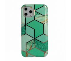 Pouzdro Apple Iphone 12 Pro Max mramor tyrkysový