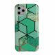 Pouzdro Apple Iphone 12 Mini 5,4"  mramor tyrkysový