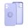 Pouzdro Apple Iphone 12 Pro Max 6,7 gelové fialový s popsocket a ochranou na fotoaparátu