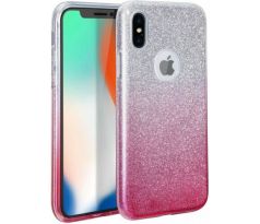 Pouzdro Apple Iphone 12 Pro Max, glitter růžovo-střibrný