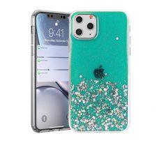 Gelové pouzdro Apple Iphone 13 pro max glitter brilliant sv. zelená